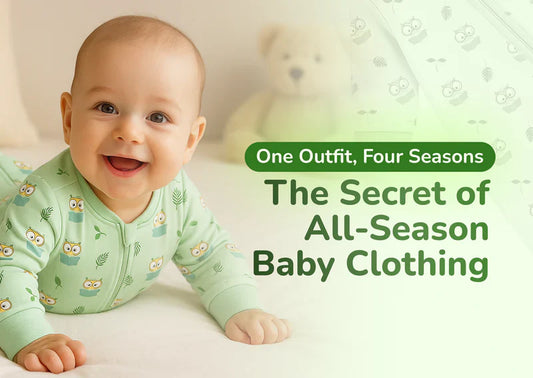 One Outfit, Four Seasons: How Bamboo Viscose Keeps Your Baby Comfy All Year Long